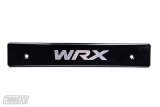 Turbo XS 15-17 Subaru WRX/STi Billet Aluminum License Plate Delete Black Machined WRX Logo thumbnail 1