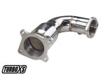 Turbo XS 2015+ Subaru WRX Front Pipe w/ Catalytic Converter thumbnail 2
