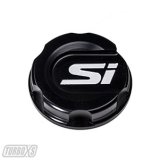 Turbo XS 2016+ Honda Civic Black Oil Cap thumbnail 1