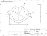 Turbo XS 2-Bolt High Temperature Exhaust Gasket 76mm/3in ID (Single) thumbnail 1