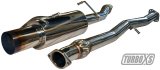 Turbo XS 02-07 WRX-STi Catback Exhaust Blued Tips thumbnail 2