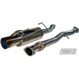 Turbo XS 02-07 WRX-STi Catback Exhaust Blued Tips thumbnail 4