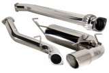 Turbo XS 08+ WRX Hatch Catback Exhaust Polished Tips thumbnail 1