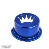 Turbo XS 15-16 Subaru WRX Billet Aluminum Vacuum Pump Cover - Blue thumbnail 2
