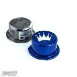 Turbo XS 15-16 Subaru WRX Billet Aluminum Vacuum Pump Cover - Blue thumbnail 4
