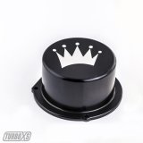 Turbo XS 15-16 Subaru WRX Billet Aluminum Vacuum Pump Cover - Black thumbnail 2