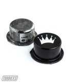 Turbo XS 15-16 Subaru WRX Billet Aluminum Vacuum Pump Cover - Black thumbnail 3