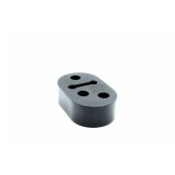Turbo XS Universal 12mm Two Position Polyurethane Exhaust Hanger - Black thumbnail 1