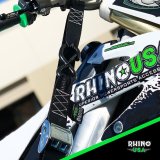 Rhino USA Cambuckle Motorcycle Tiedown Straps 2-Pack (Blue) 1.5In X 8Ft thumbnail 4