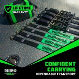 Rhino USA Heavy Duty Vehicle Tie Down Kit - Black thumbnail 4