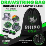 Rhino USA Medium Duty Ratchet Strap Tie-Down 4-Pack (Green) thumbnail 5