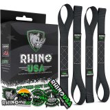 Rhino USA Soft Loops Motorcycle Tie-Down Set 4-Pack Black thumbnail 1