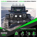 Rhino USA 3/4In D-Ring Shackle Set (2-Pack) Matte Black thumbnail 7
