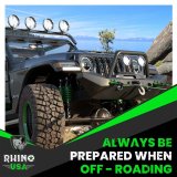 Rhino USA 3/4In D-Ring Shackle Set, Pack Of 2 (Black) thumbnail 4