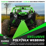 Rhino USA Recovery Tow Strap 3Inx20Ft (Green) thumbnail 2