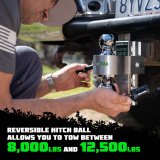 Rhino USA 6In Heavy Duty Drop Hitch - 2In (Black) thumbnail 7