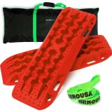 Rhino USA Recovery Traction Boards - Red (Pair) thumbnail 1