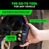 Rhino USA Digital Tire Pressure Gauge 150 Psi (Black) thumbnail 5