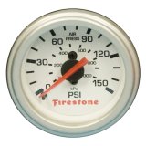 Firestone Replacement Single Pressure Gauge - White Face (For PN 2225 / 2229 / 2196) (WR17609181) thumbnail 1