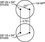 Firestone Ride-Rite Replacement Air Spring Bellow (Rear) 26C (W217607325) thumbnail 4