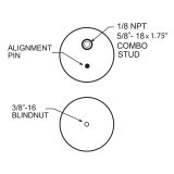 Firestone Ride-Rite Replacement Bellow 267CZ (For Kit PN 2445) (W217606410) thumbnail 6