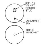Firestone Ride-Rite Replacement Bellow 224CZ (For Kit PN 2596 / 2299 / 2597 / 2550) (W217606401) thumbnail 6