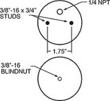 Firestone Ride-Rite Replacement Bellow 267C (For Kit PN 2071 / 2100 / 2153 / 2170) (W217606781) thumbnail 3