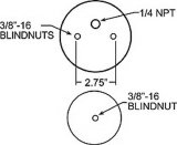 Firestone Ride-Rite Replacement Bellow 110/70 239mm (For PN 2162 / 2312 / 2222 / 2165) (W217609002) thumbnail 1