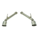 Remark 2017+ Infiniti Q60 Axle Back Exhaust w/Stainless Steel Single Wall Tip thumbnail 1