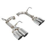 Remark 2015+ Subaru WRX STi VA Axle Back Exhaust w/Stainless Steel Single Wall Tip 4in thumbnail 1