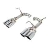 Remark 2015+ Subaru WRX STi VA Axle Back Exhaust w/Stainless Steel Double Wall Tip 4in thumbnail 1