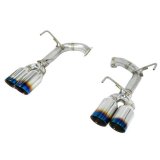 Remark Subaru WRX STi VA Axle Back Exhaust w/ Titanium Stainless Double Wall Tip - 4 Inch Version thumbnail 1