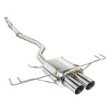 Remark 2017+ Honda Civic Sport (Non-Resonated) Cat-Back Exhaust w/Stainless Steel Tip Cover thumbnail 1