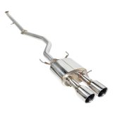 Remark 2017 Civic Si 4 Door Sedan Cat Back Exhaust w/Stainless Double Wall Tip (Not Resonated) thumbnail 1