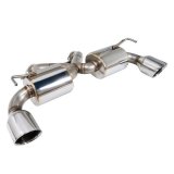 Remark Nissan 370Z (Z34) V2 Axle Back Exhaust w/Stainless Steel Double Wall Tip thumbnail 1