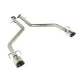 Remark 2021+ Lexus IS350 Axle Back Exhaust w/Burnt Single Wall Tip thumbnail 1