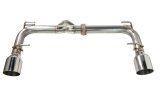 Remark 2022+ Subaru BRZ/Toyota GR86 Axle Back Exhaust w/Stainless Steel Single Wall Tip thumbnail 1