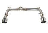 Remark 2022+ Subaru BRZ/Toyota GR86 Axle Back Exhaust w/Titanium Single Wall Tip thumbnail 1