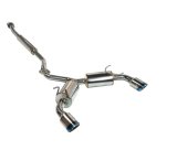 REMARK Elite Spec Cat-Back Exhaust, Toyota GR86 / Subaru BRZ 2022+, Burnt Stainless Tip Cover thumbnail 1