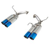 Remark 2022+ Subaru WRX BOSO Edition Axle Back Exhaust w/ Burnt Stainless Tip thumbnail 1