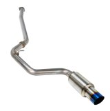 Remark 08-14 Subaru WRX / STI Hatch Cat-Back Exhaust R1 Spec Single Exit Titanium thumbnail 1