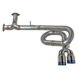Remark 2022+ Honda Civic Sport Hatchback FL2 (Link Loop) Cat-Back Exhaust Burnt Stainless Steel Tip thumbnail 1