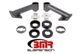 BMR 15-17 S550 Mustang Cradle Bushing Lockout Kit - Black Hammertone thumbnail 1