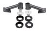BMR 15-17 S550 Mustang Cradle Bushing Lockout Kit - Black Hammertone thumbnail 3