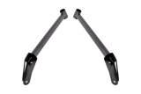 BMR 16-17 6th Gen Camaro Front Of Rear Cradle Brace - Black Hammertone thumbnail 5
