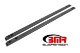 BMR 15-17 S550 Mustang Super Low Profile Chassis Jacking Rails - Black Hammertone thumbnail 1