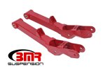 BMR 10-15 5th Gen Camaro Non-Adj. Rear Lower Control Arms (Polyurethane) - Red thumbnail 1