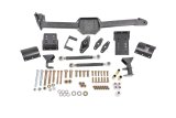 BMR 05-14 S197 Mustang Body Mount Watts Link Rod End/Poly w/ Adj. Axle Clamps - Black Hammertone thumbnail 1