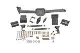 BMR 05-14 S197 Mustang Body Mount Watts Link Rod End/Poly w/ Adj. Axle Clamps - Black Hammertone thumbnail 2