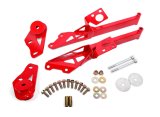 BMR Suspension 15-18 Ford Mustang S550 IRS Subframe Support Brace (Red) thumbnail 2